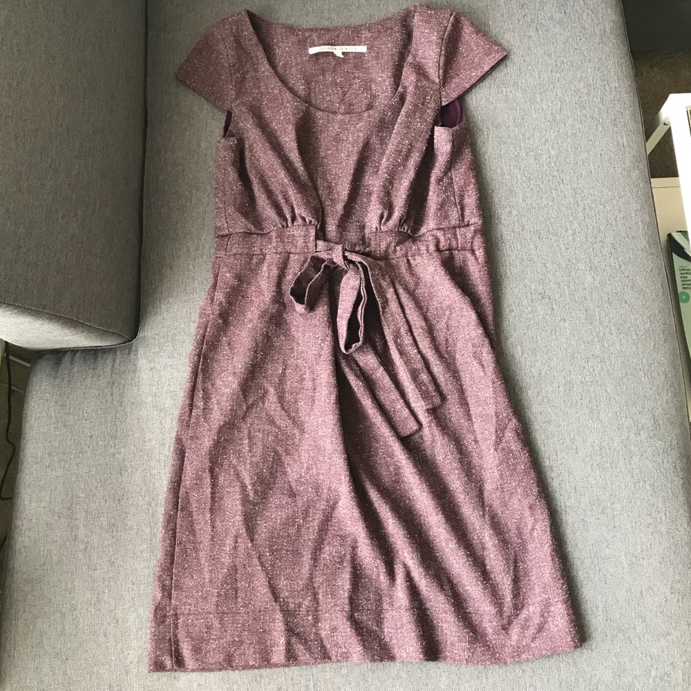 Collective Concepts Purple Tweed Dress